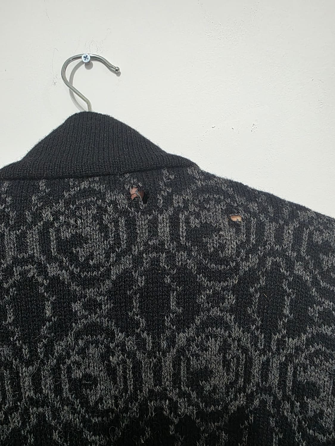 80s CDGH zip cardigan 상품이미지8