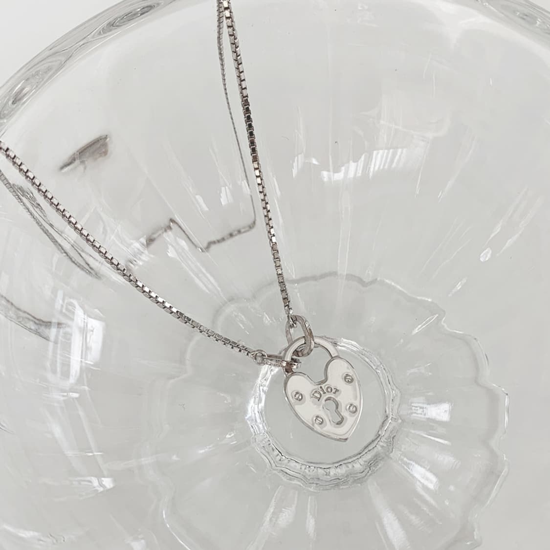 크리스찬 디올 하트 락 펜던트 목걸이 no.118 상품이미지1