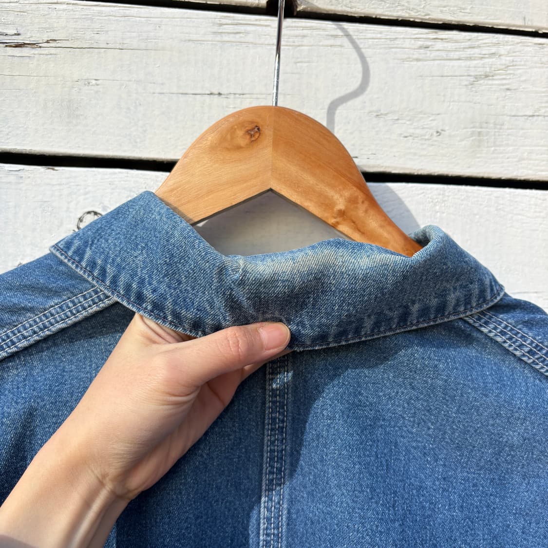 Carhartt 칼하트 데님 초어자켓 워크자켓 상품이미지8