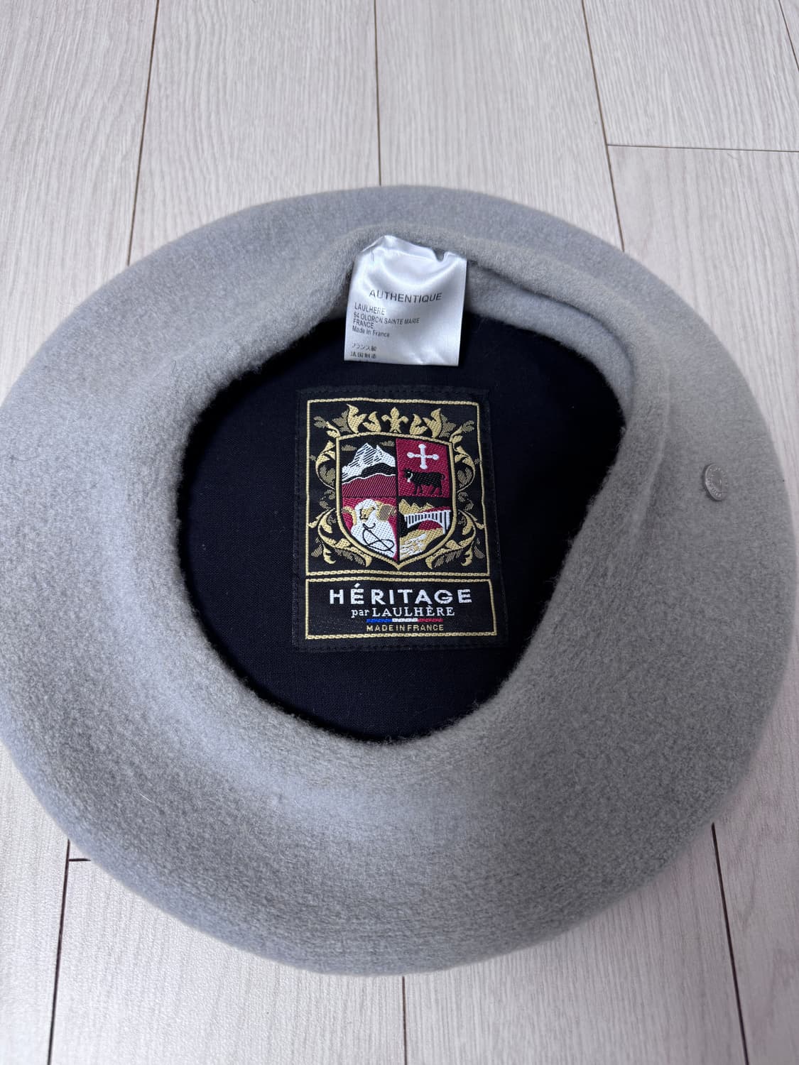 laulhere 울 베레모 그레이색상 판매합니다  상품이미지2