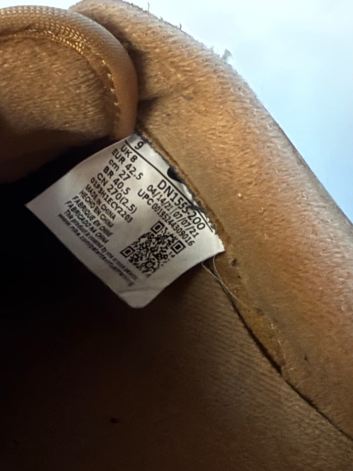 나이키 슈프림 에어포스 된장포스 270 상품이미지6