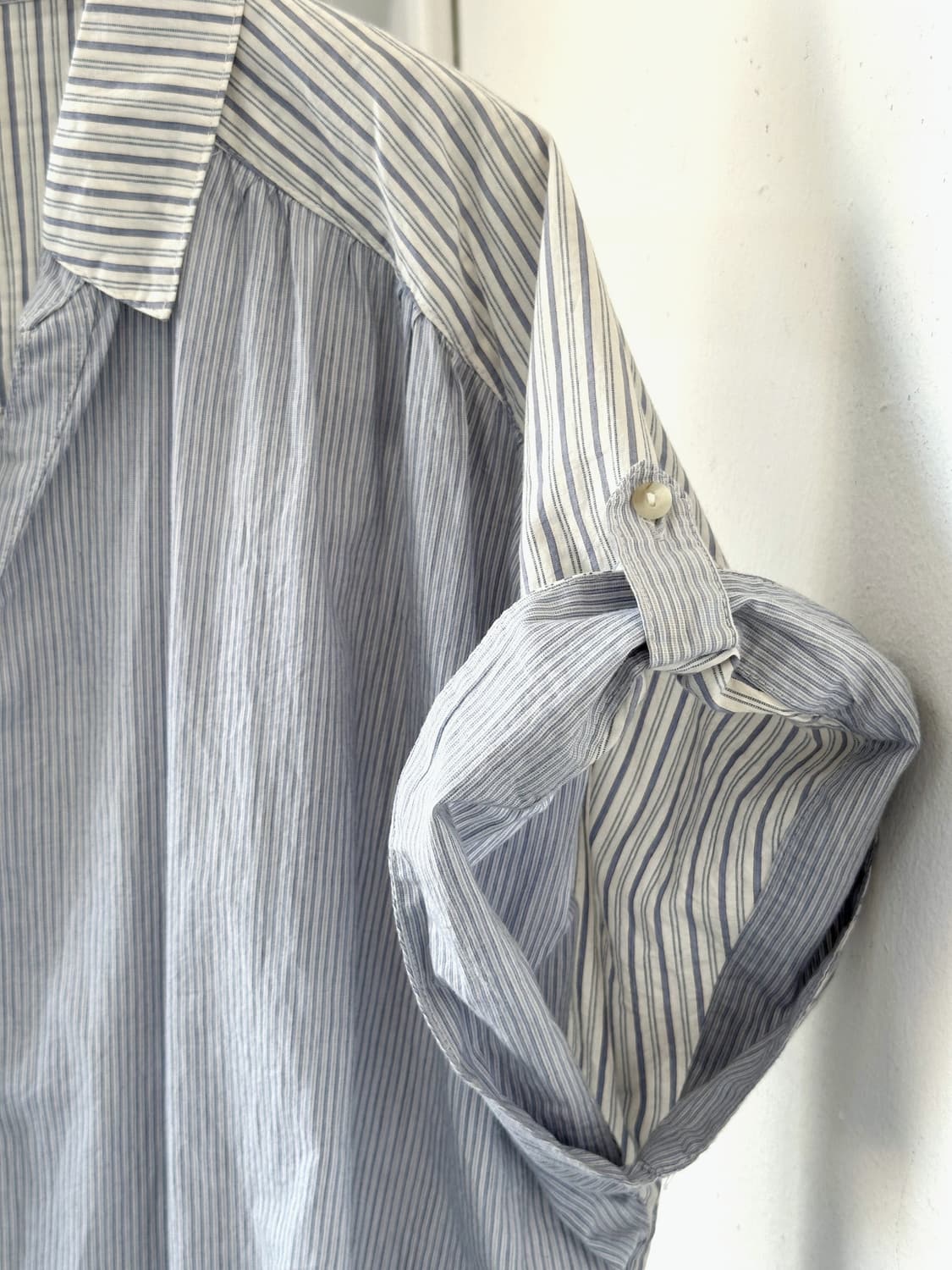 Wide silhouette High gauge tunic shirt 상품이미지7