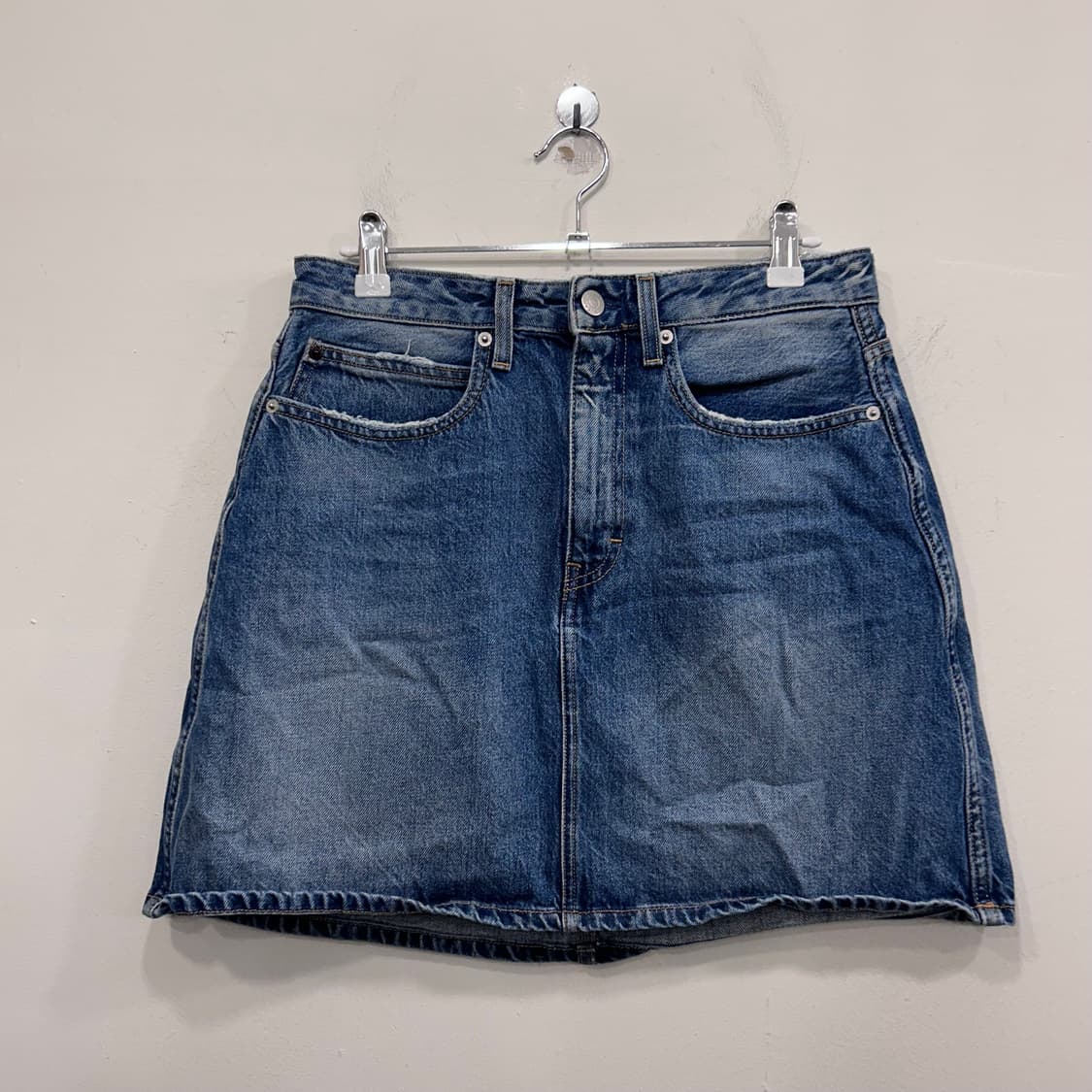 캘빈클라인 진스 A라인 데님 숏스커트 상품이미지2