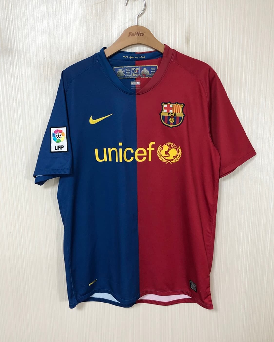 나이키 08-09 FC바르셀로나 홈유니폼/져지 M(100) 상품이미지1