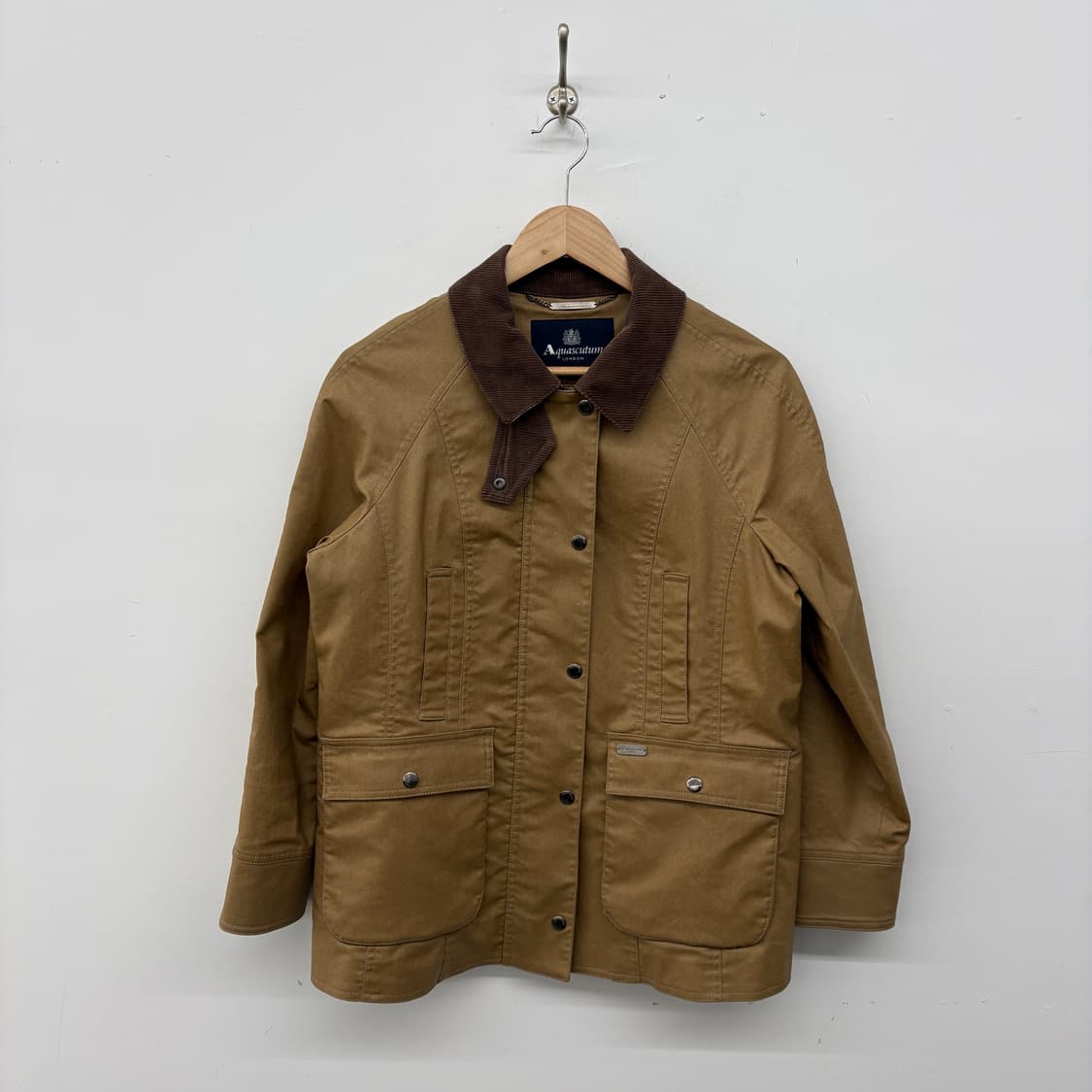 아쿠아스큐텀 코듀로이 카라 자켓 남성 M 상품이미지1