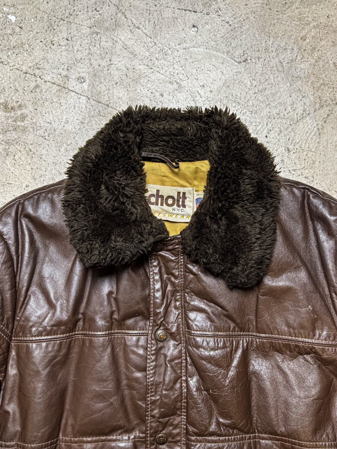 Schott NYC – Leather Jk 1984 ~ 87‘s 상품이미지2