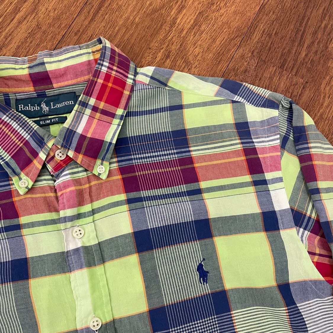 폴로 체크 셔츠 상품이미지2