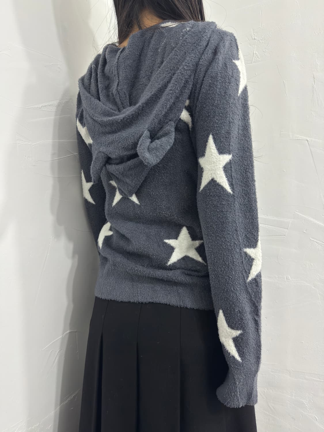 star fleece hood zipup 상품이미지5