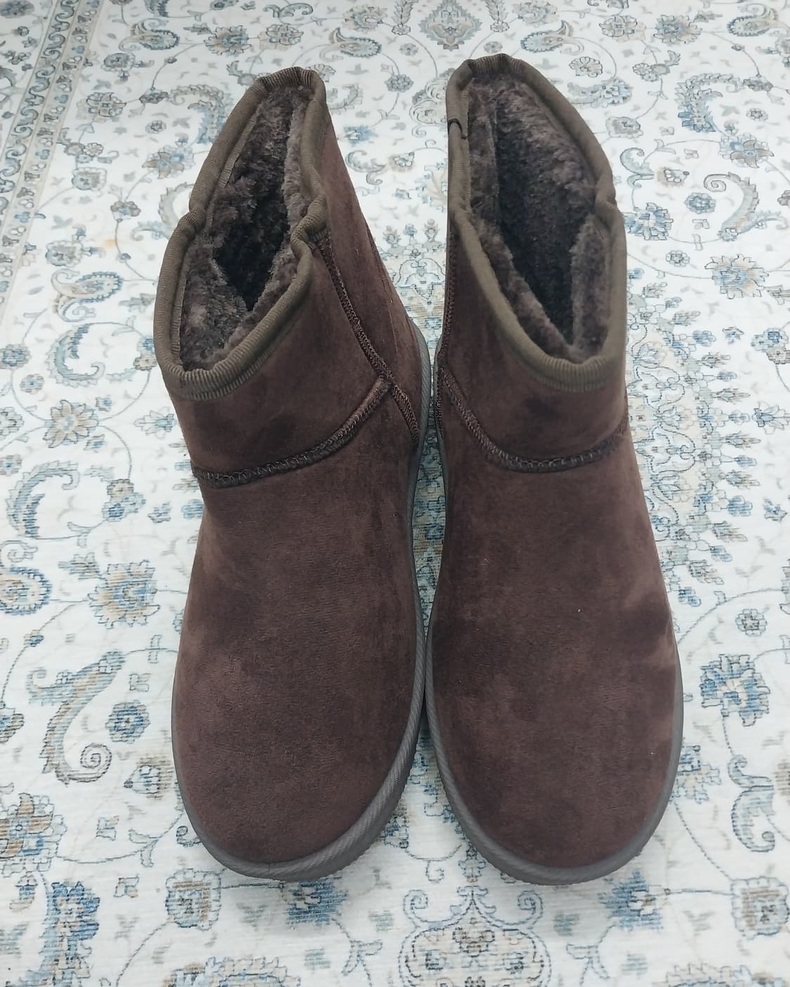 (새상품) 플리스 멜번 스웨이드 털 안감 숏 부츠 250mm 상품이미지1