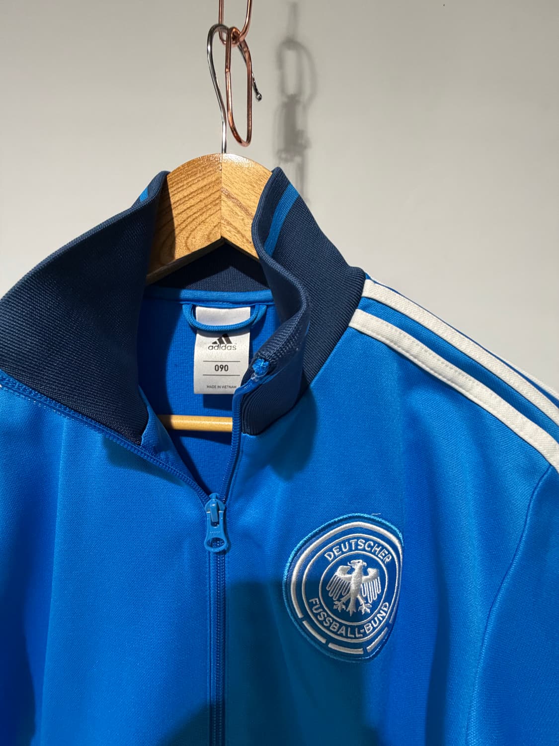 아디다스 독일 대장 블루 트랙탑 져지 남성 90 상품이미지2