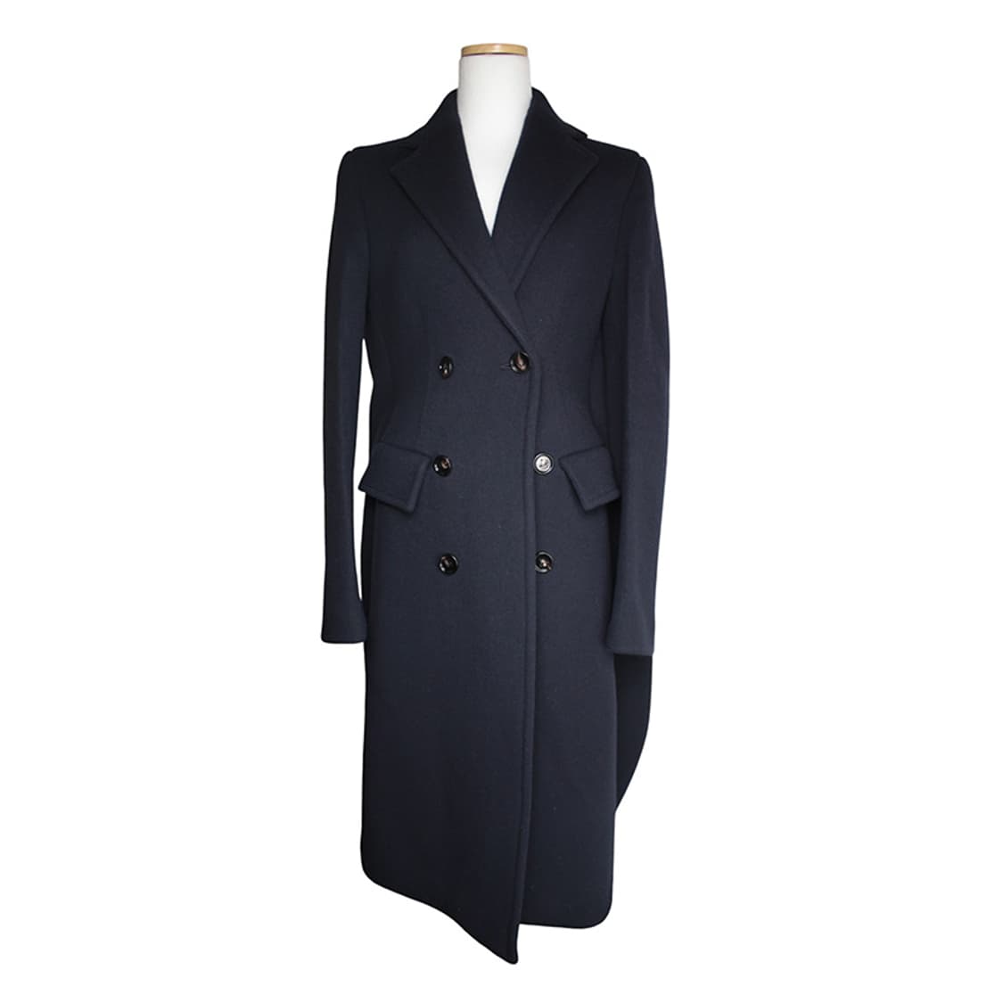 보테가 베네타 미드나잇블루 울캐시미어 코트 55 상품이미지1