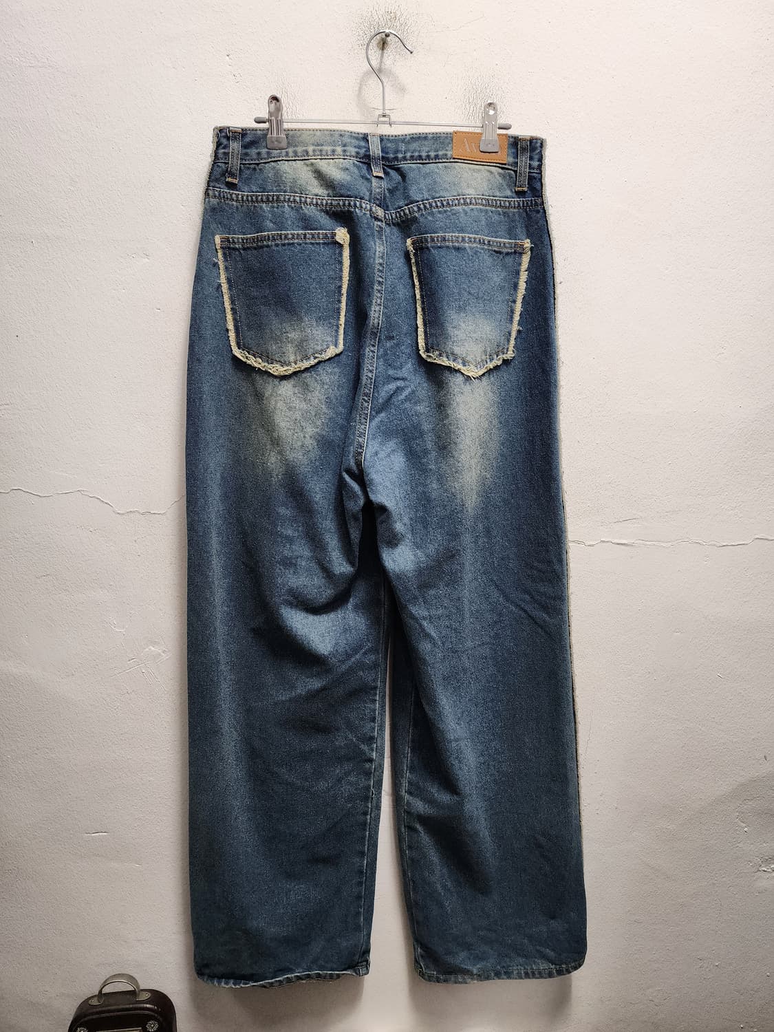 Avandress 어반드레스 사이드라인 와이드 데님팬츠 상품이미지2