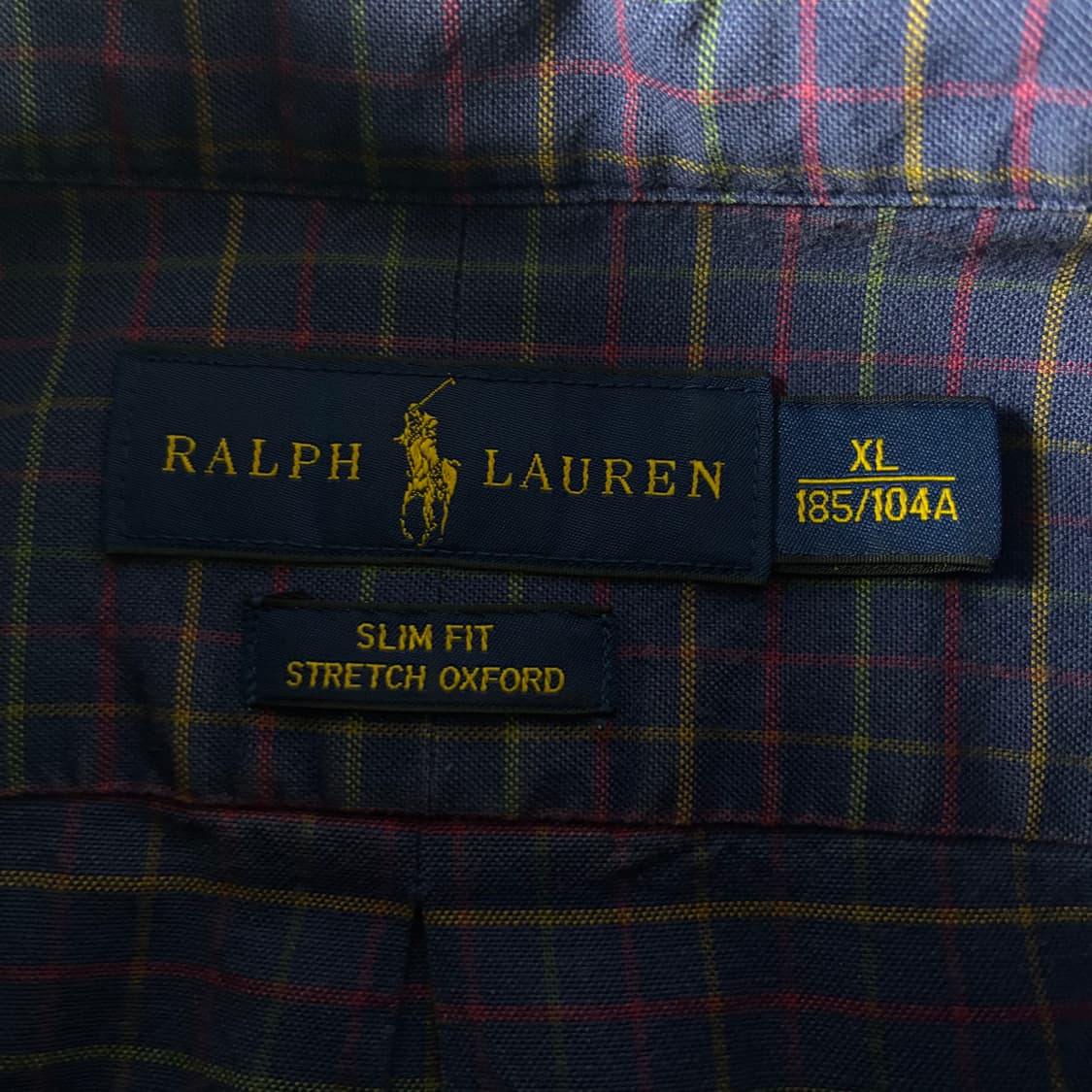 Polo 폴로 랄프로렌 네이비 체크 셔츠 상품이미지4