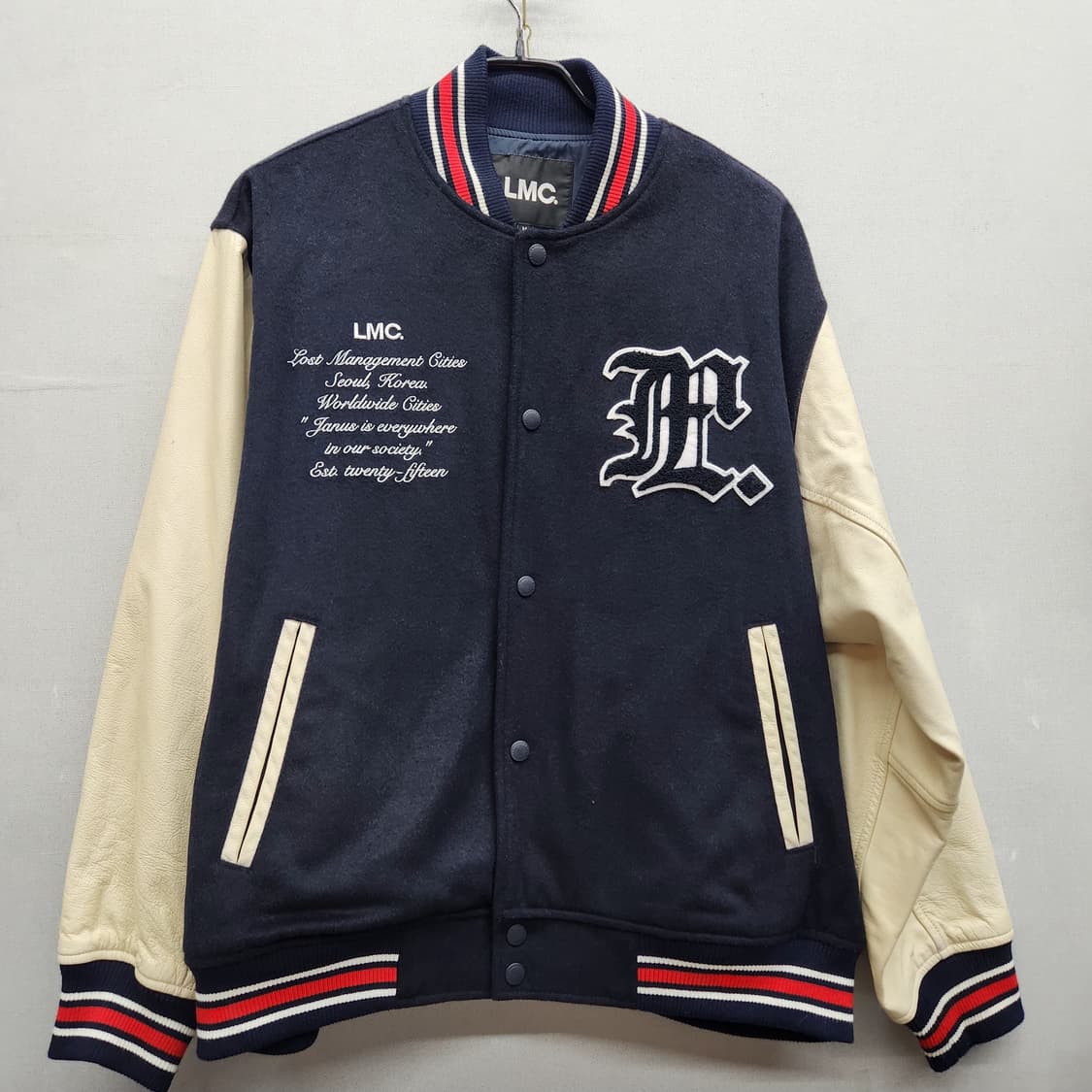 L.M.C 엘엠씨 바시티 자켓 M(XL) 남여공용 상품이미지1