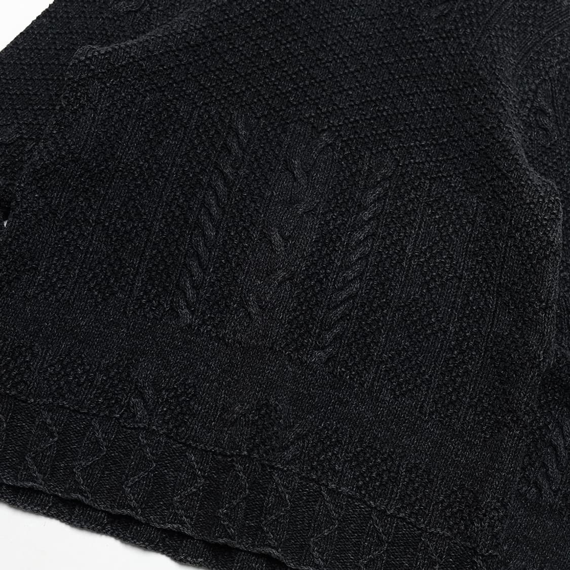 roll neck cable knit sweater 상품이미지4