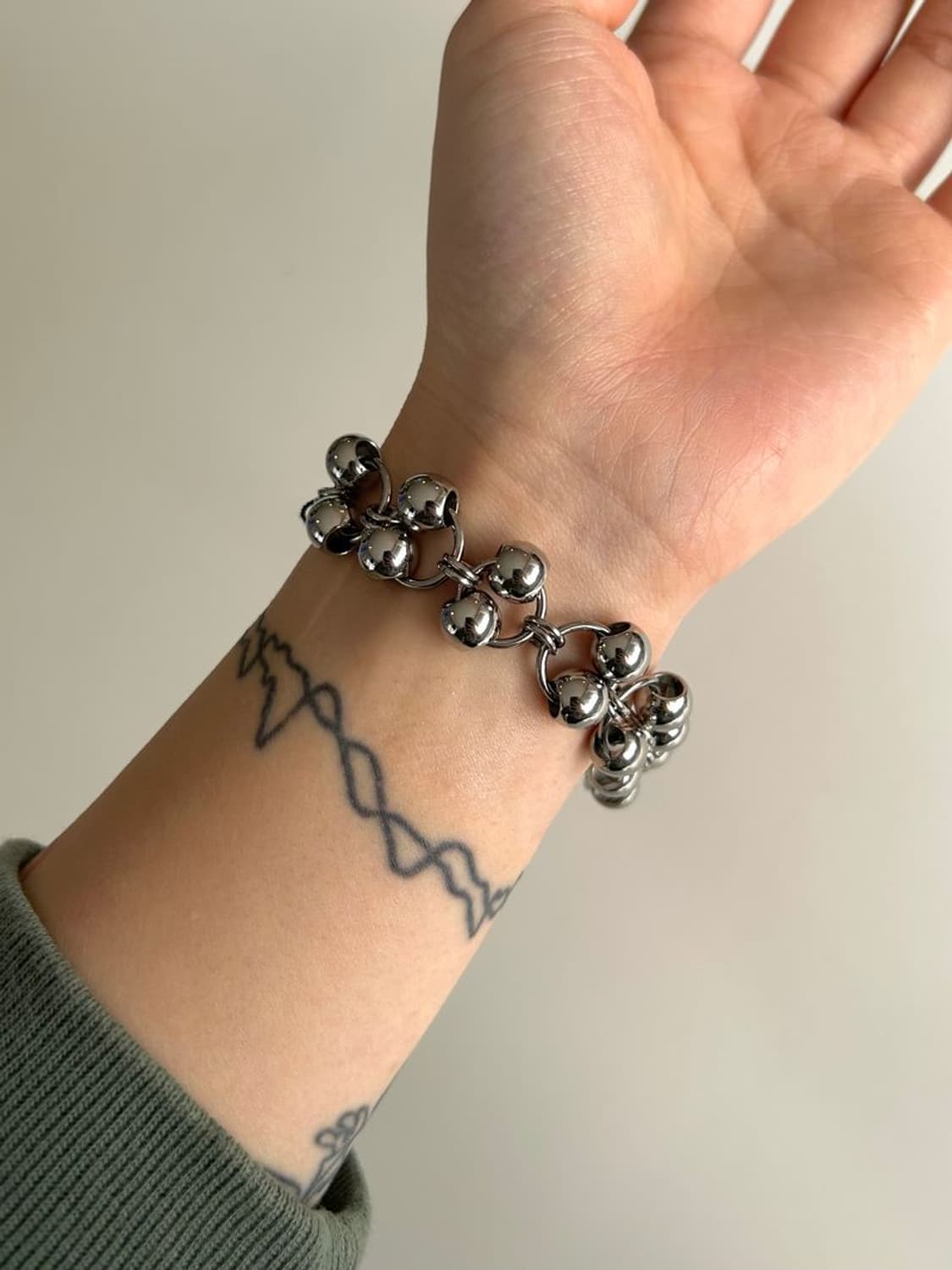 BRACELET CHAIN MAIL 팔찌 체인 메일 상품이미지3