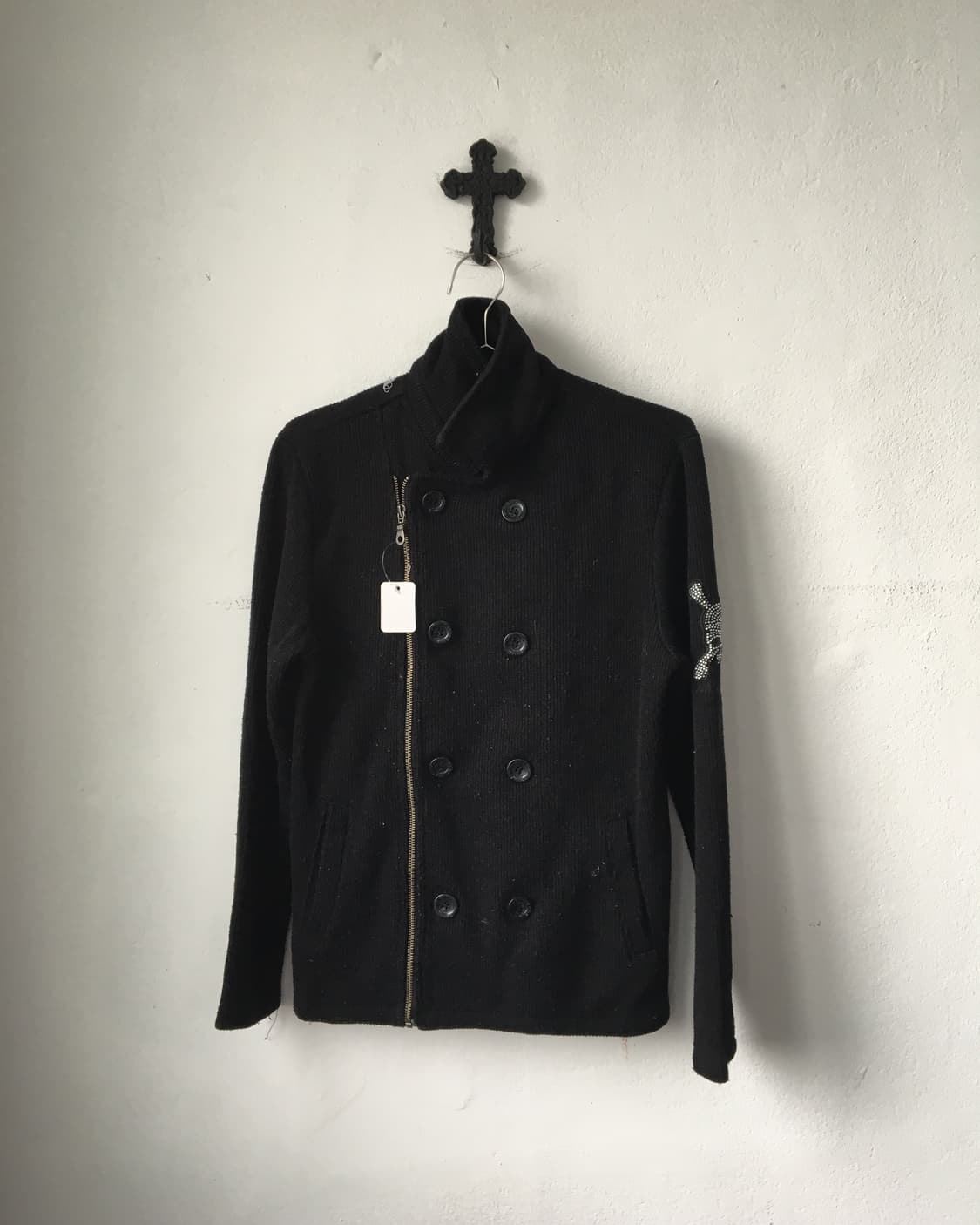 Roen double button knit zip up 상품이미지2