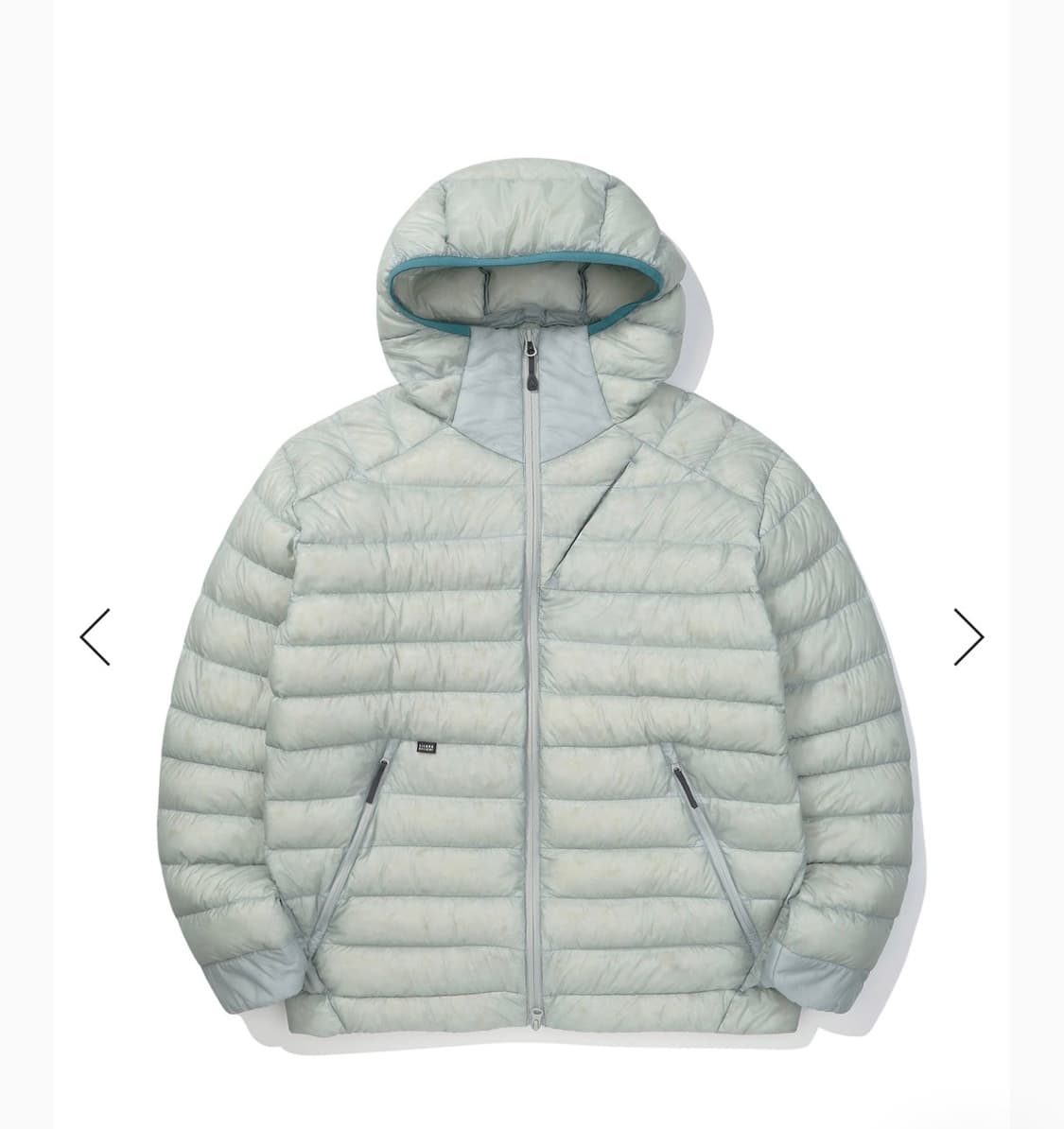 뮤어(MUIR] 경량 구스다운 후드자켓 LIGHT GREY 상품이미지1