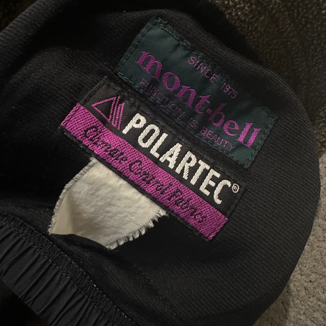 90s 재팬 몽벨 mont-bell 폴라텍 하프집 플리스 상품이미지5