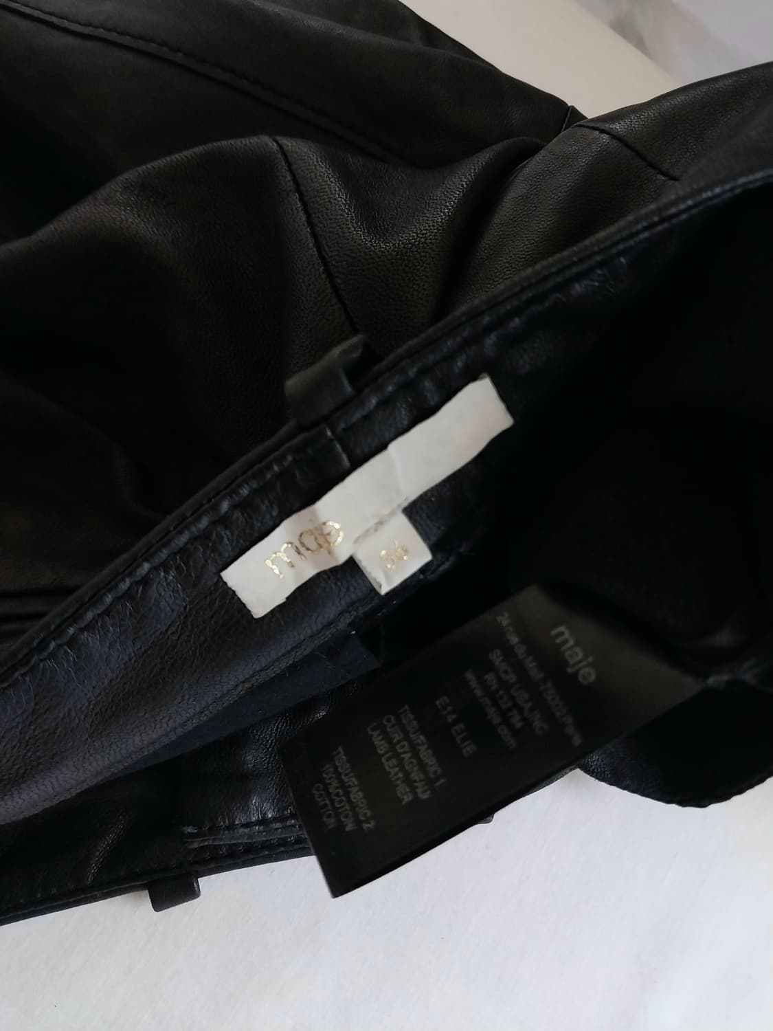 마쥬 양가죽 팬츠 상품이미지4