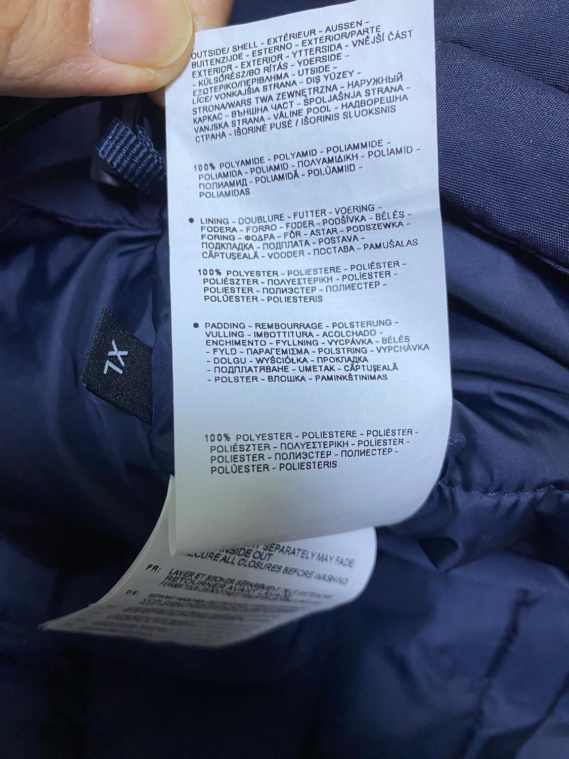 나파리피 스키두 아노락 패딩 XL 네이비 상품이미지7