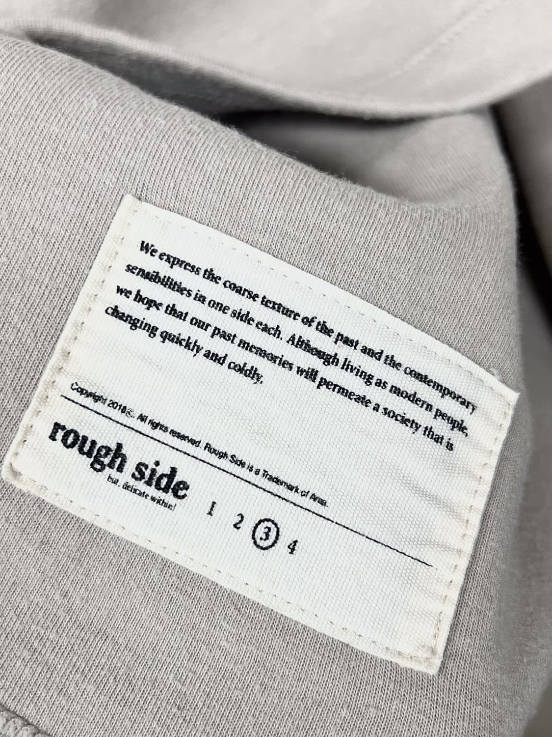 (KR/3) 러프사이드 롱슬리브 오트밀 상품이미지5