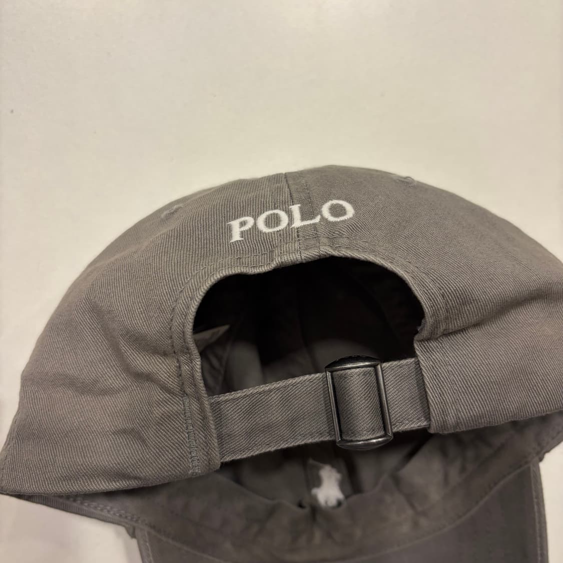 폴로 랄프로렌 볼캡 모자 그레이 상품이미지3
