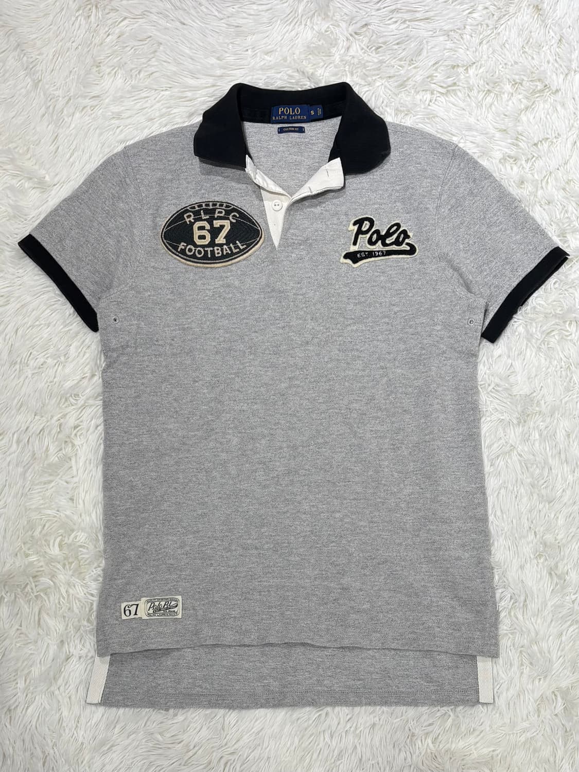 폴로랄프로렌 럭비 반팔 카라티 상품이미지3