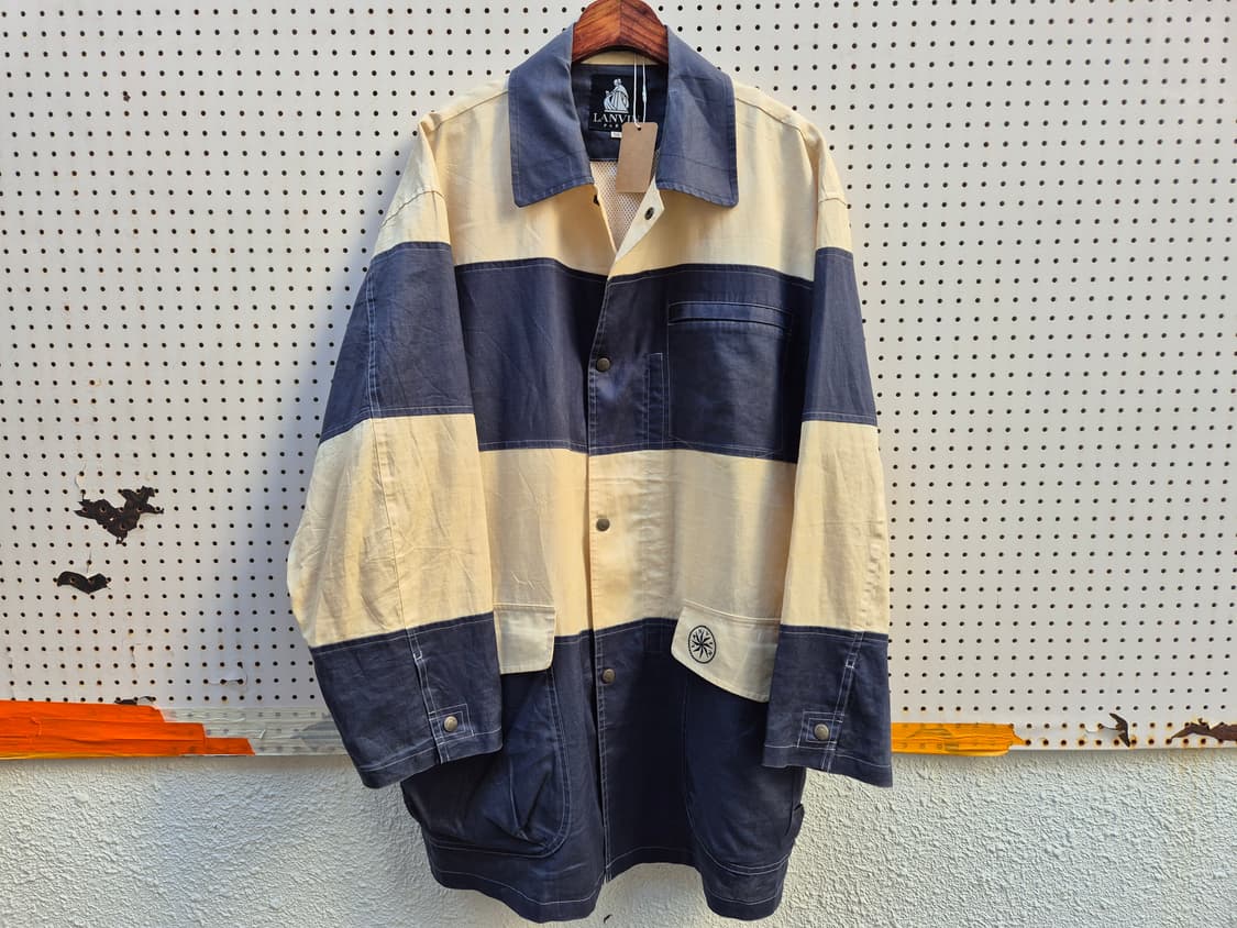 90s LANVIN MARINA LINEN JACKET 상품이미지2