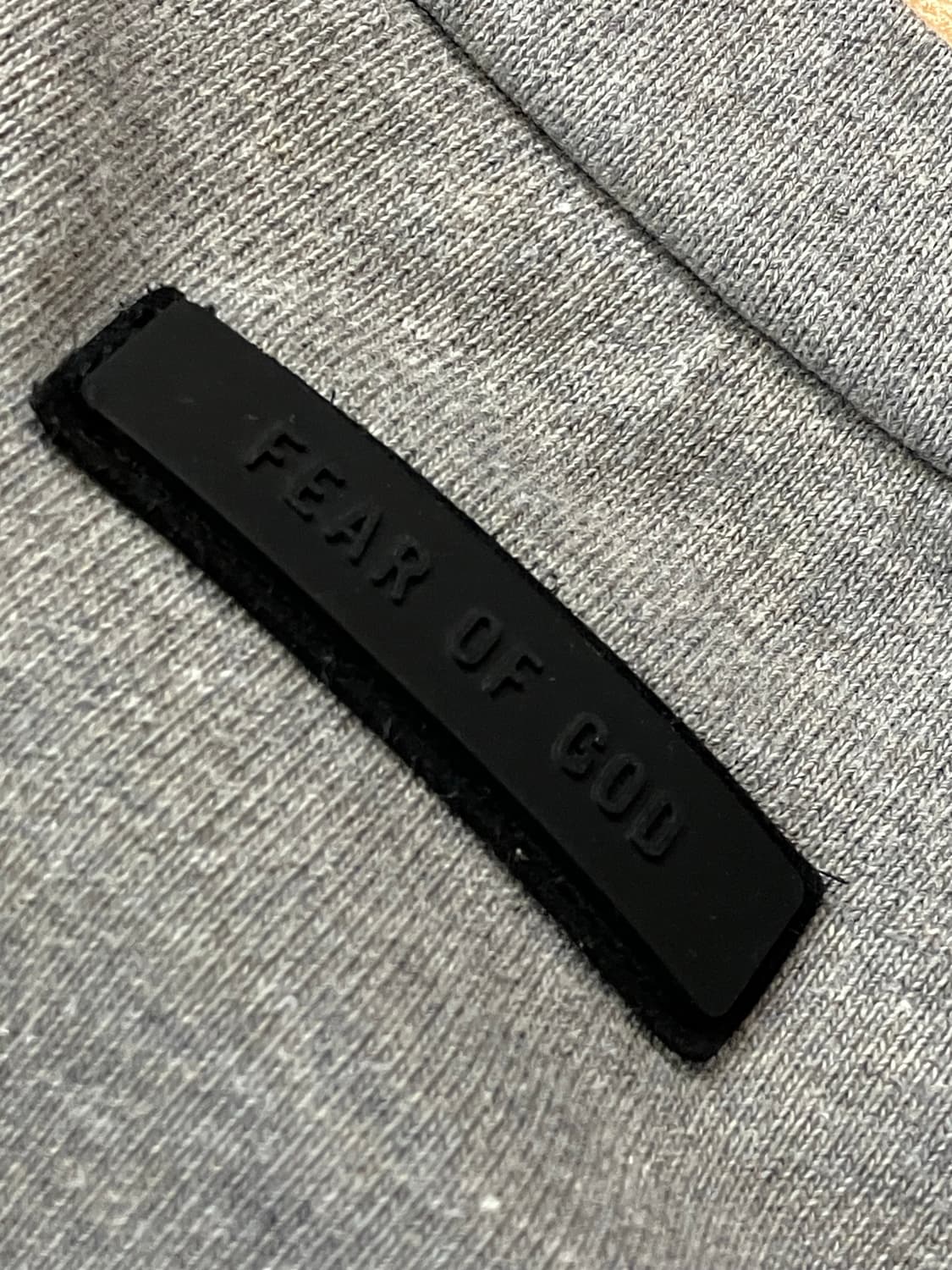 피어오브갓 에센셜 오버핏 박스 티셔츠 그레이 XXL   상품이미지5