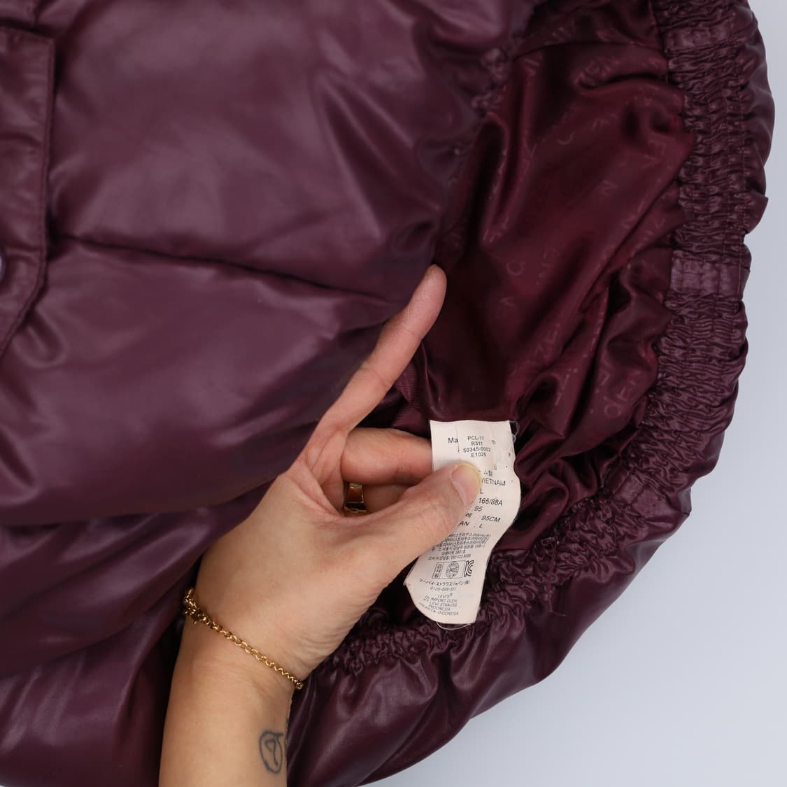 [L] 데니즌 리바이스 여성 덕다운 하이넥 패딩 1229H1 상품이미지5