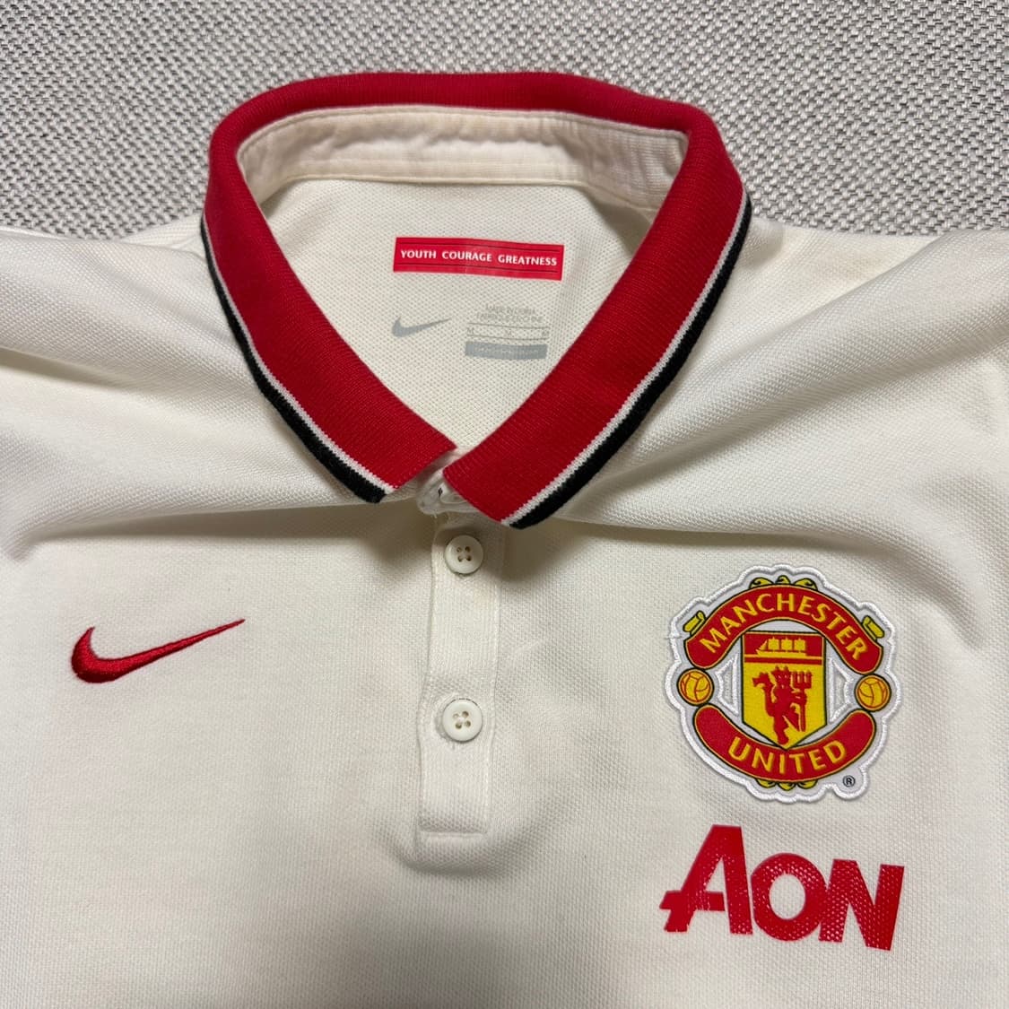 나이키 맨체스터 유나이티드 반팔 카라티 상품이미지3