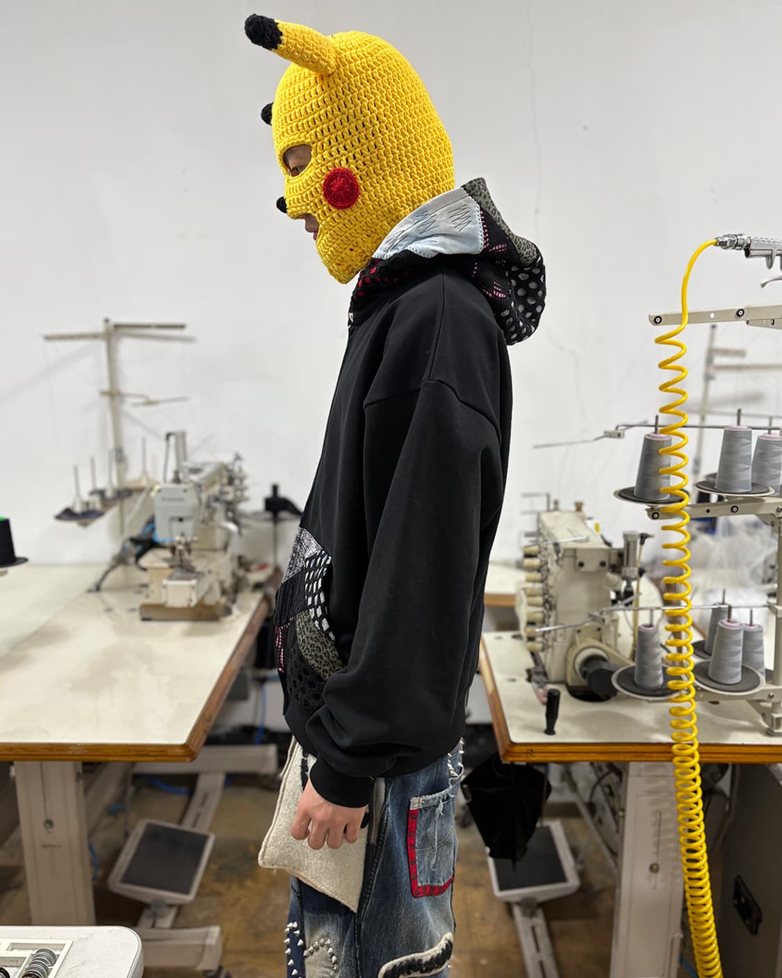 리워크 패치워크 후드 집업 상품이미지9