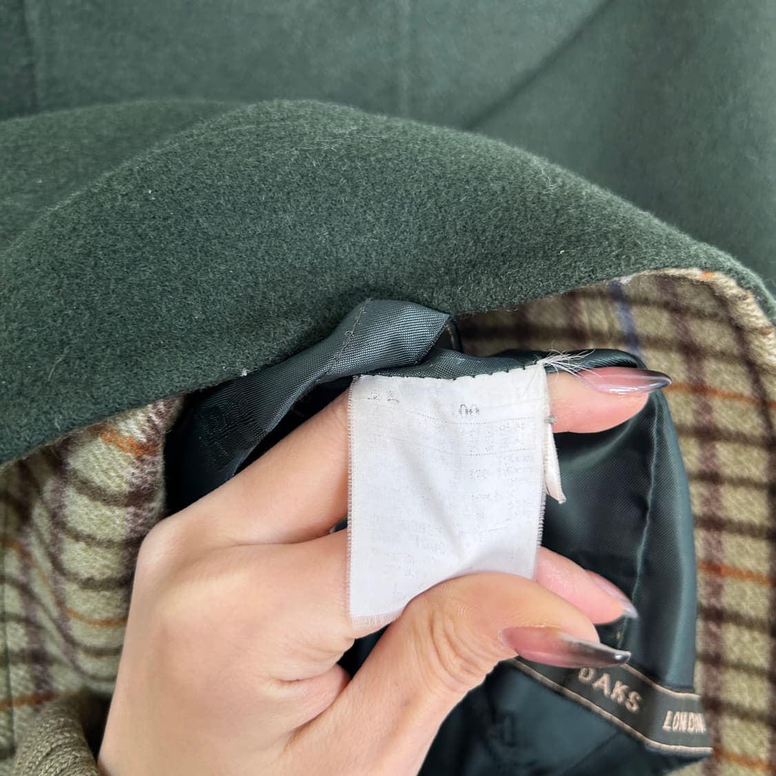 닥스 여성 모직 코트 100  상품이미지3