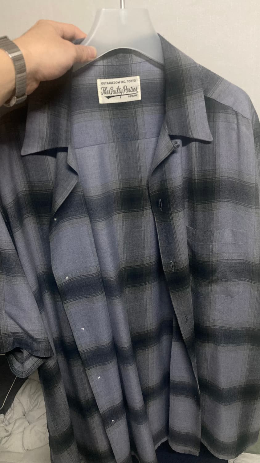 와코마리아 옴브레 반팔 셔츠 XL 상품이미지1