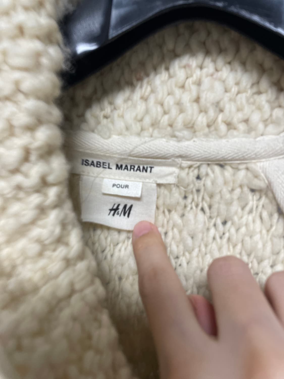 이자벨마랑 H&M 콜라보 ‘루프 니트 가디건’ 상품이미지7