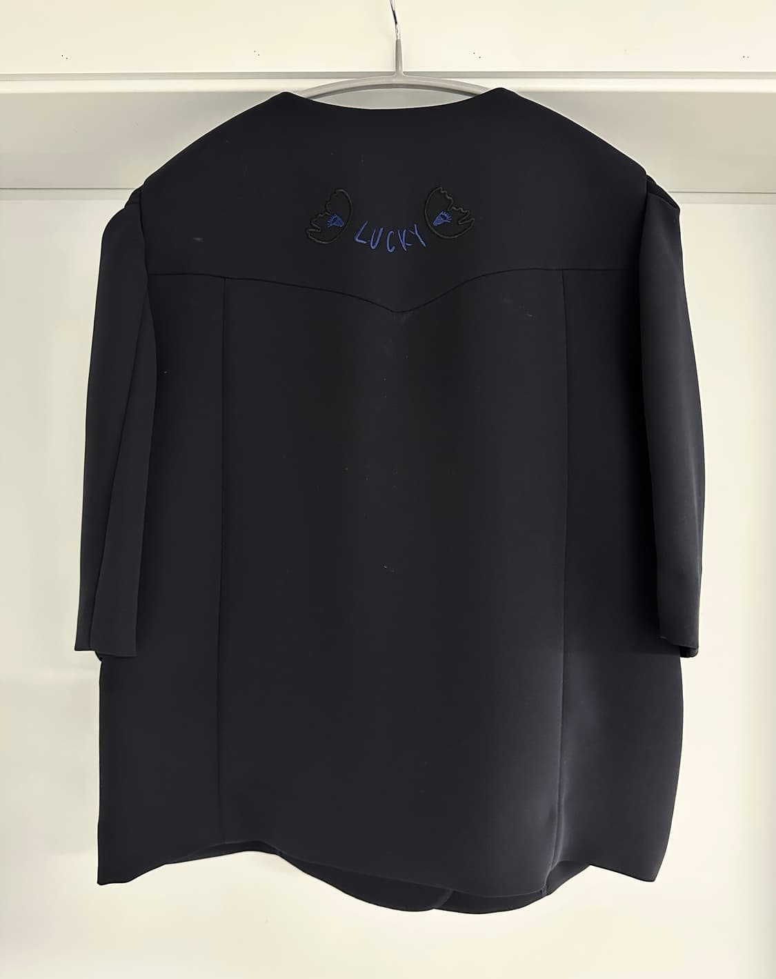 [럭키슈에뜨] 여성 블랙 리본 자켓 상품이미지5