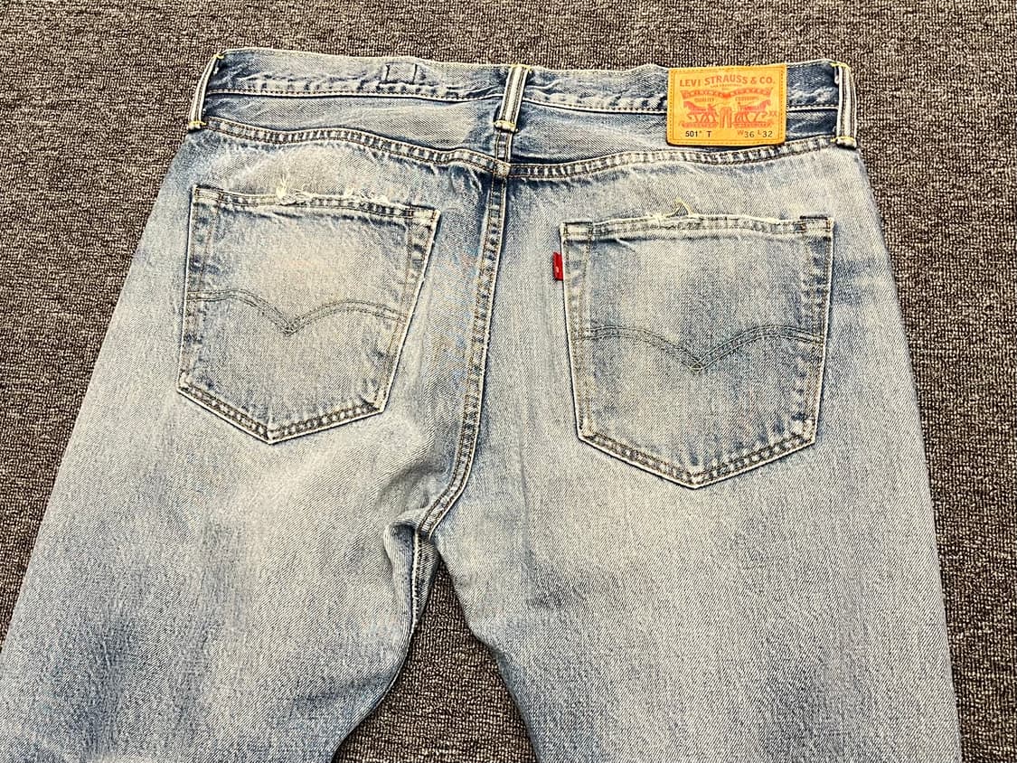 [36] 리바이스 501 테이퍼드 재팬메이드  상품이미지5