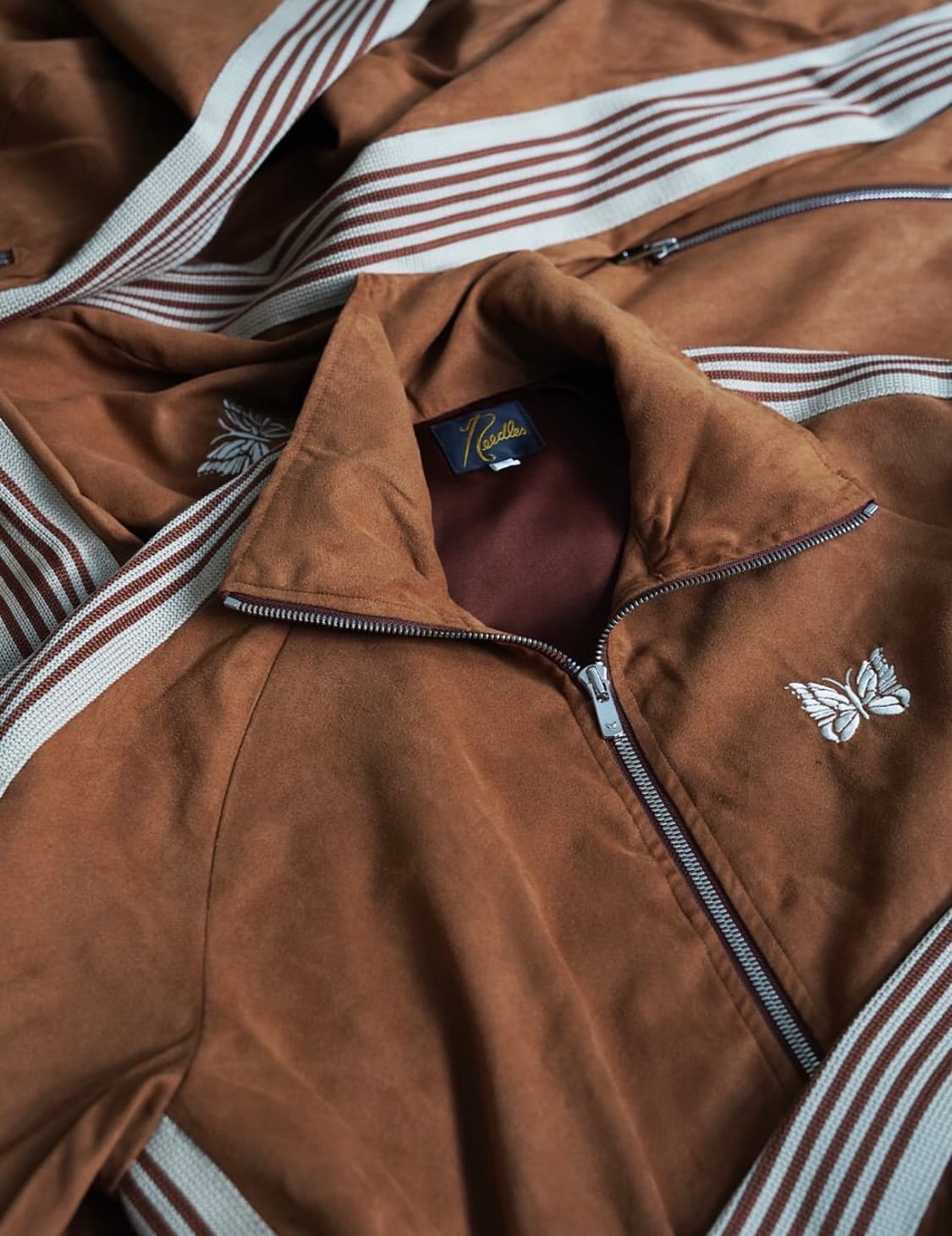 25FW L.H.P x needles 스웨이드 트랙 자켓 상품이미지3