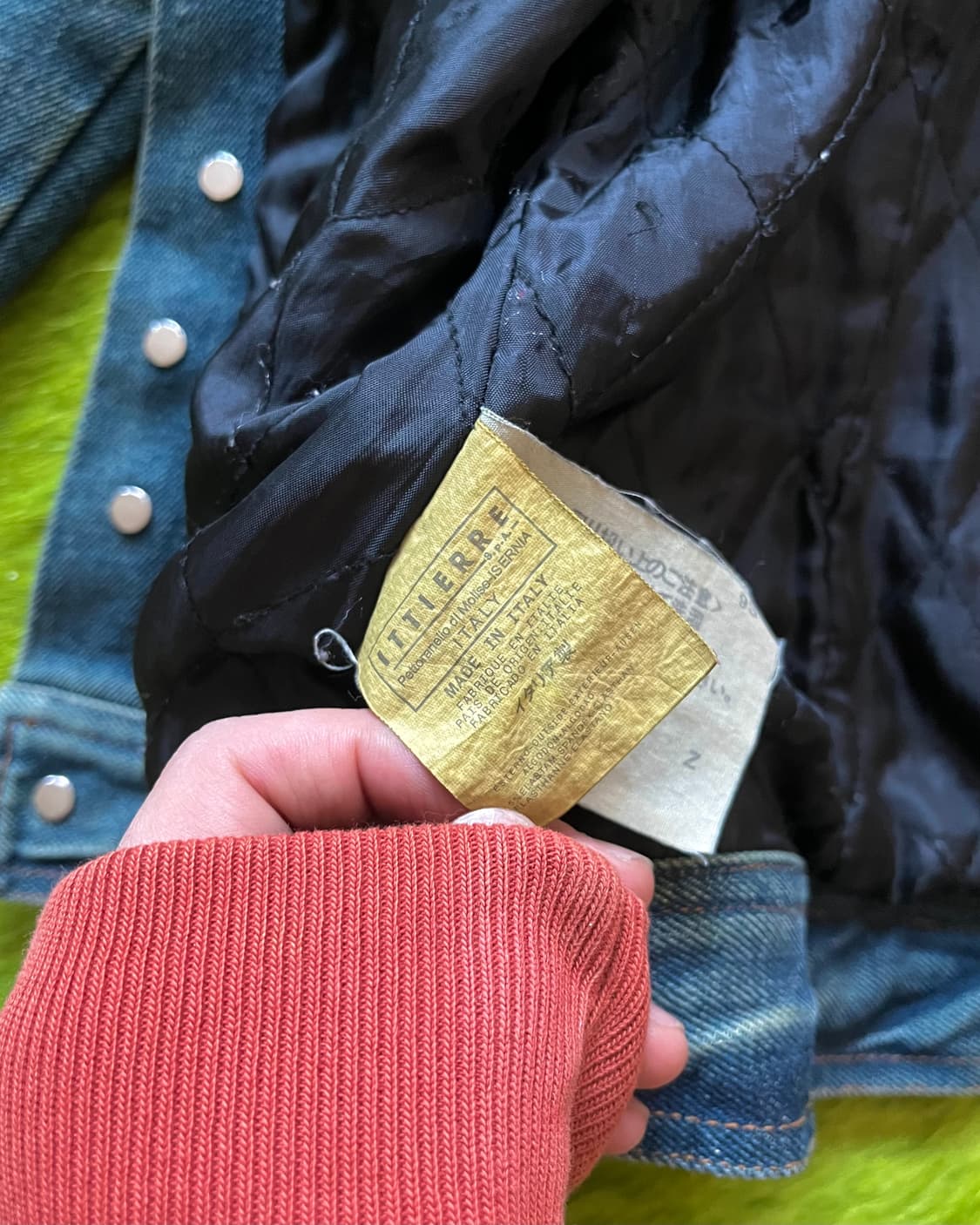 00s Dolce&Gabbana Fur Trim Denim Jacket 상품이미지9