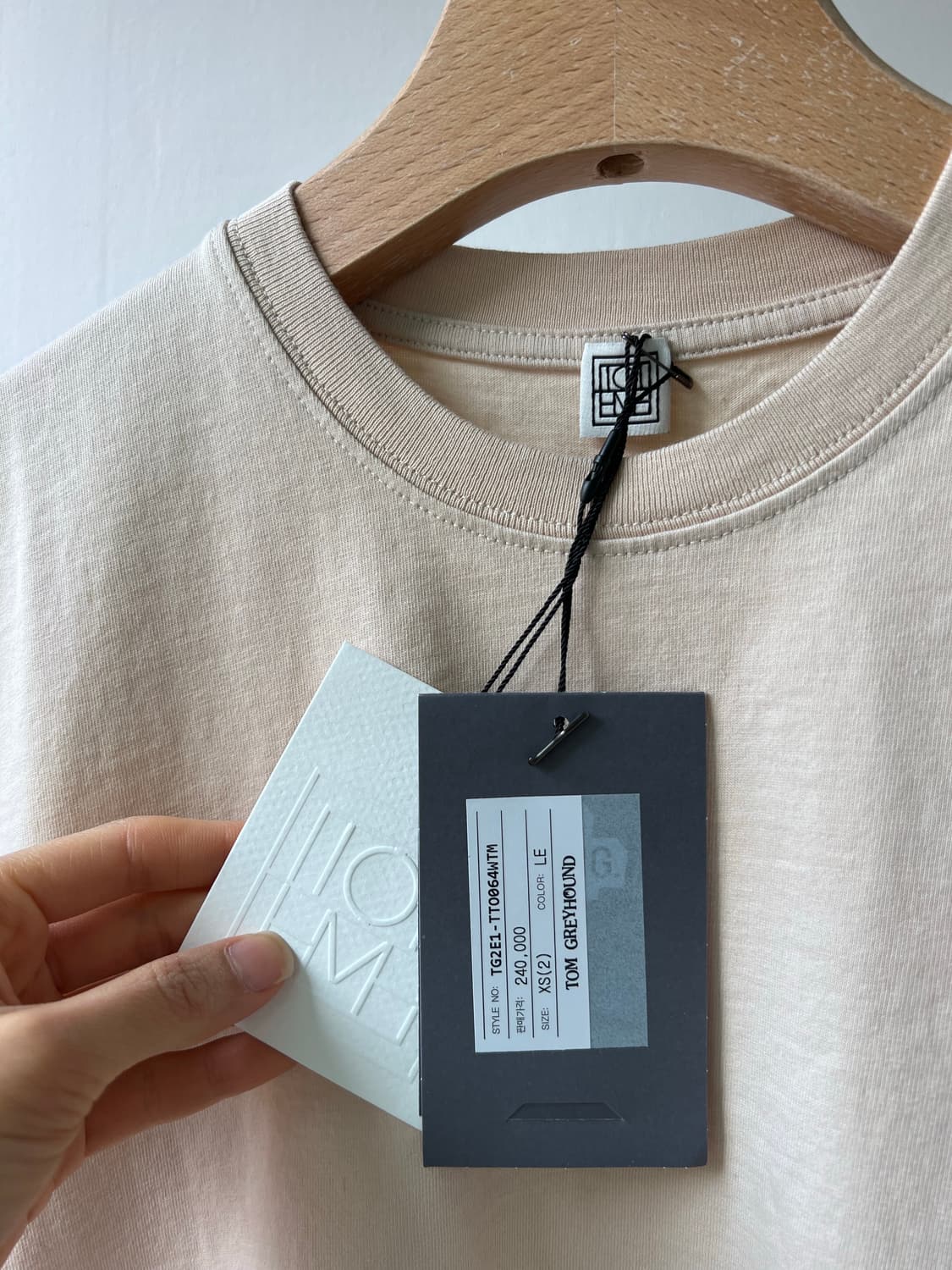 (새상품) toteme 오버핏 반팔 티셔츠 상품이미지2