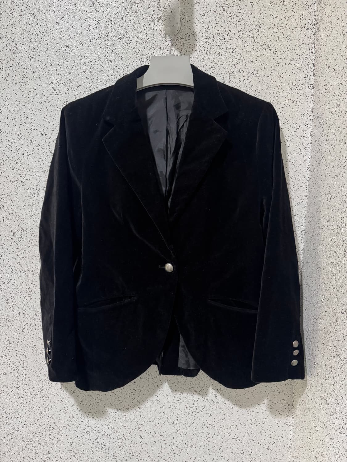 velvet jacket 벨벳 자켓 상품이미지1