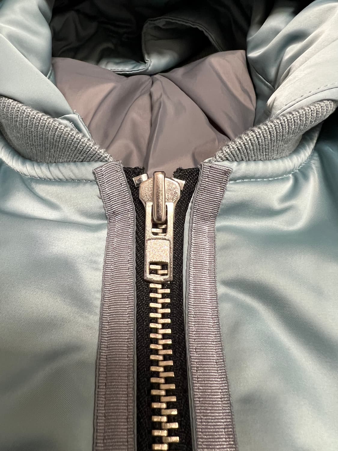 시스템 옴므 후드 항공점퍼 (MA-1) / 스카이블루 / 100 상품이미지5