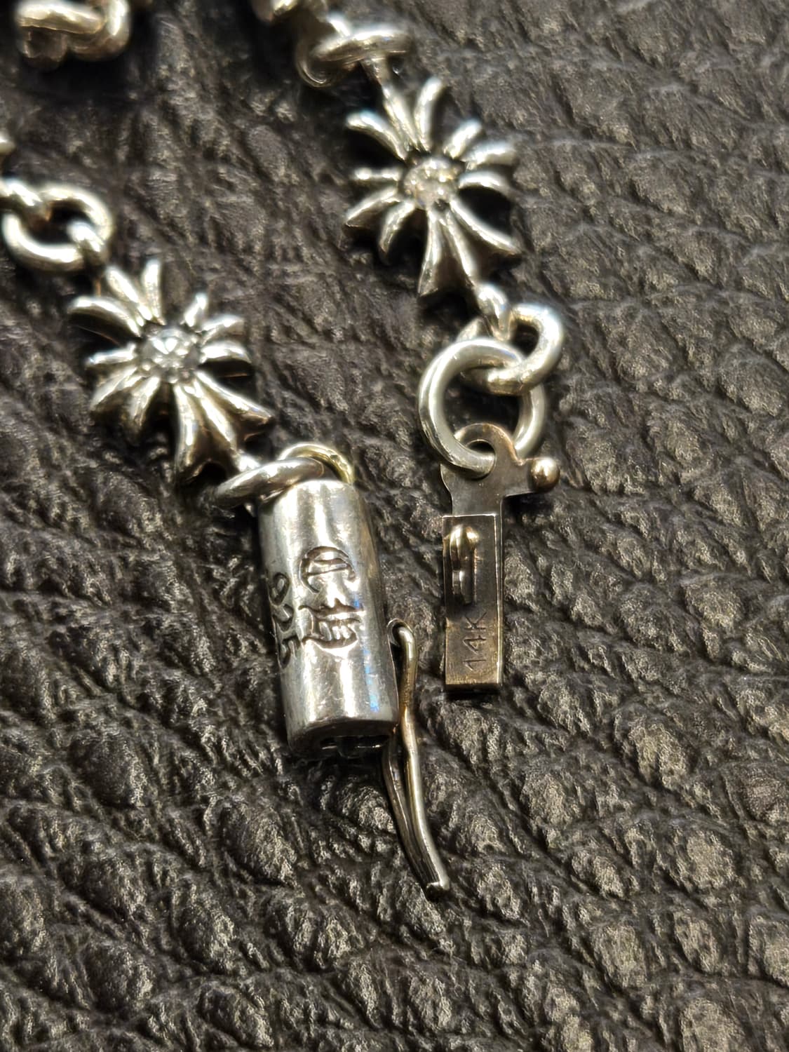 크롬하츠 타이니e ch풀파베 오리지널 팔찌13링크(정품) 상품이미지6