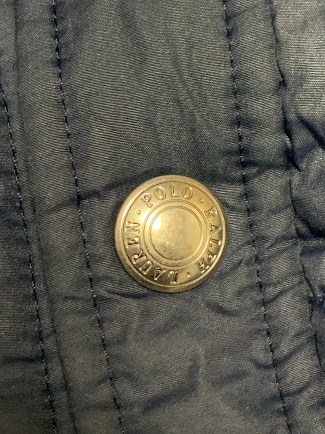 폴로 빅포니 니트패딩 네이비 그레이 상품이미지5