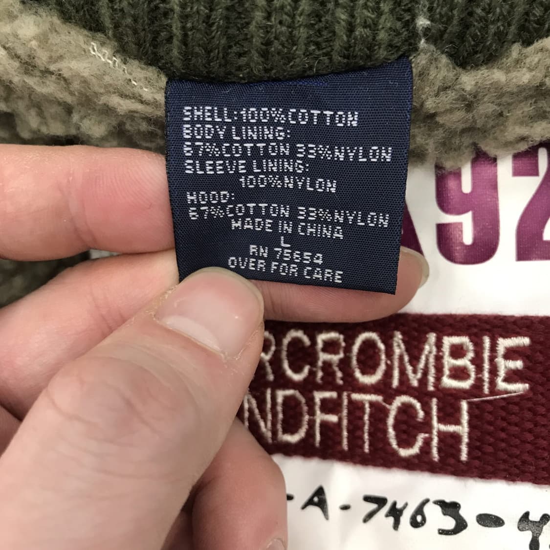 아베크롬비 m65 오리지널 야상 내피풀세트 [국내105] 상품이미지6