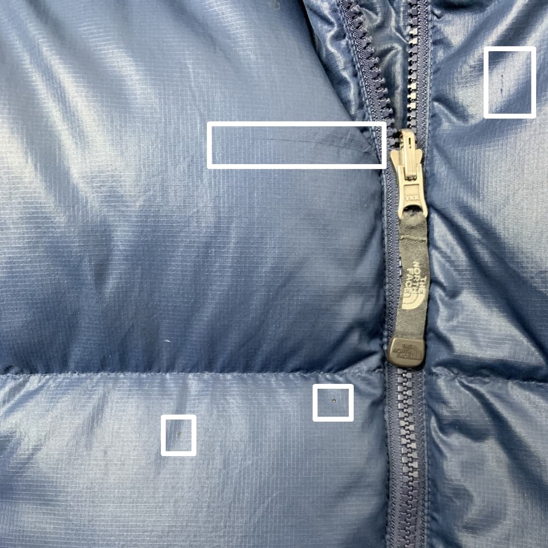 [XL/정품] 노스페이스 700 블루 눕시 패딩 상품이미지3