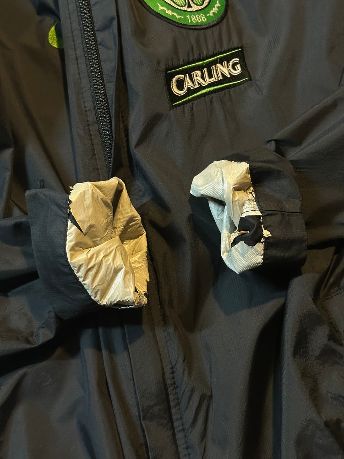 대장급) 나이키 셀틱 09-10 후드 바람막이 자켓 블랙 상품이미지5