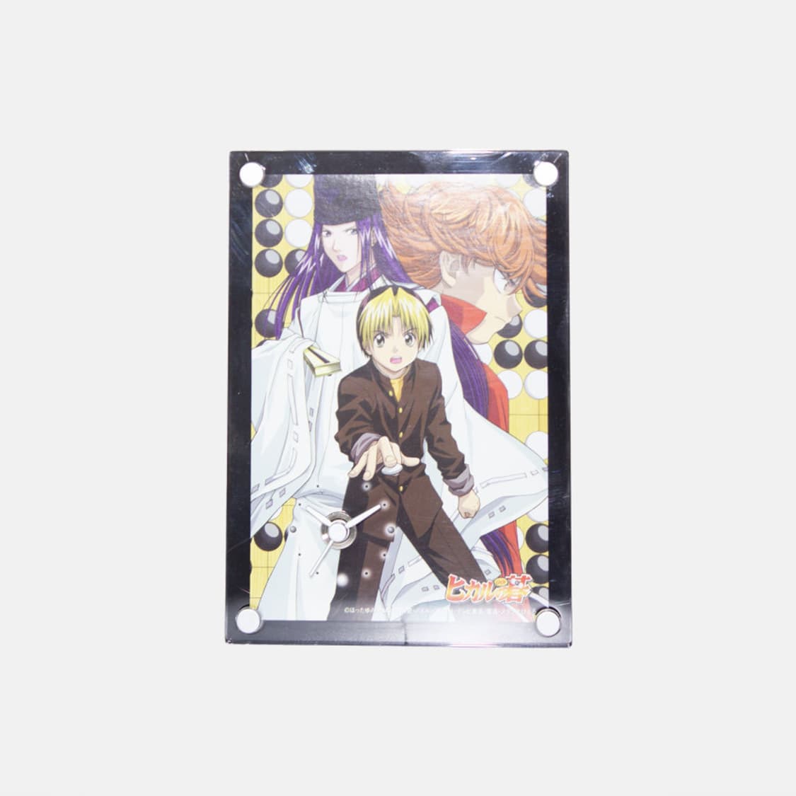 히카루의 바둑 고스트 바둑왕 고전 탁상시계 세로형 상품이미지1