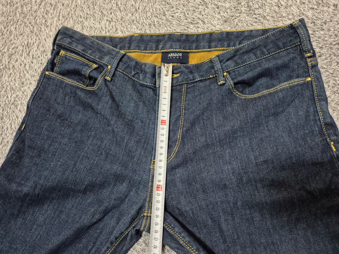 아르마니진 남성 스키니핏 데님 팬츠 36 상품이미지10